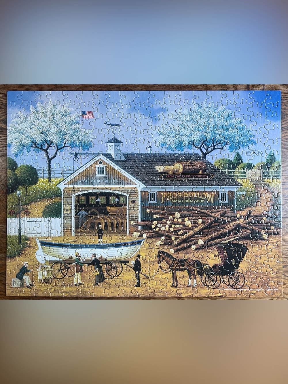 Hasbro “Dahlia Dinalhaven Makes a Dory Deal” Charles Wysocki 300-Piece Puzzle - Picture 2 of 7